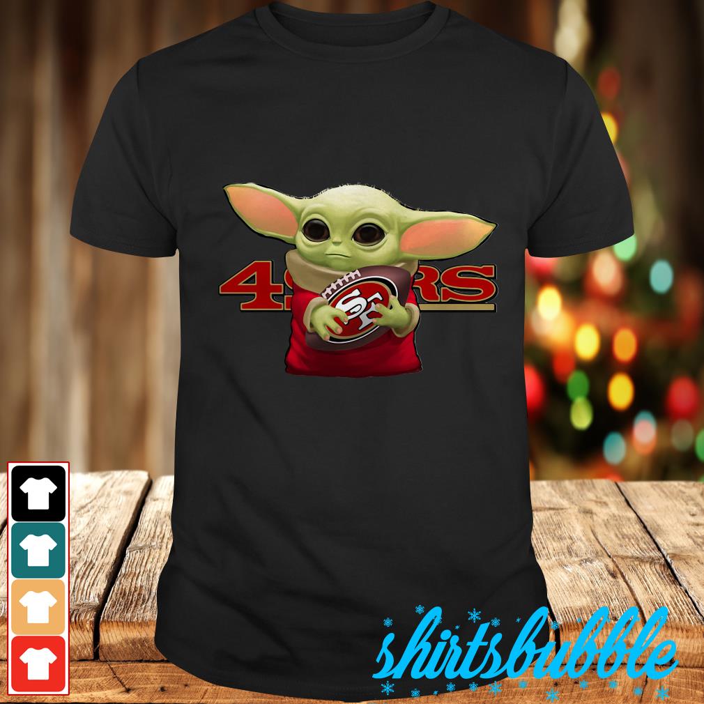 Official Star Wars Baby Yoda Hug San Francisco 49ers Shirt, hoodie, tank  top and sweater