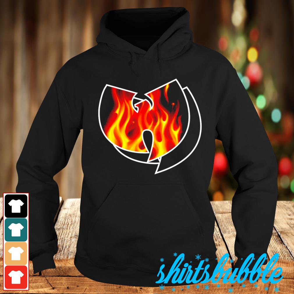 Wu Tang Clan flame logo shirt - Shirts Bubble