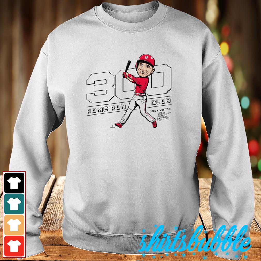 Download Joey Votto 300 home run club signature shirt - Shirts Bubble