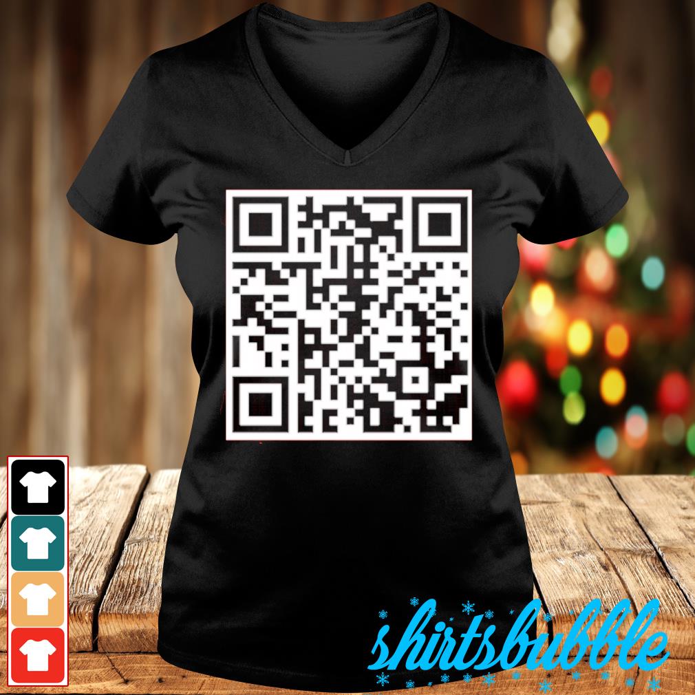 Rick Roll QR Code Rickrolled T-Shirt