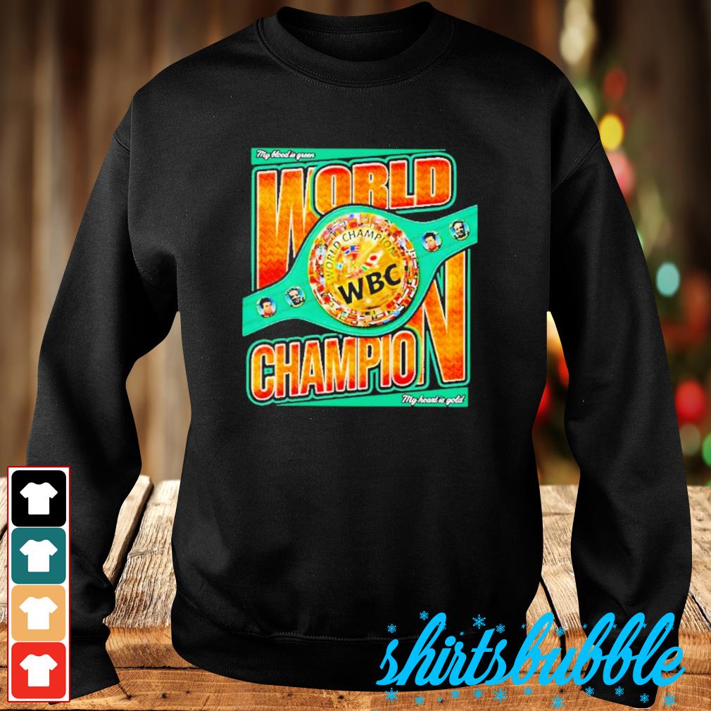 WBC World Champion shirt, hoodie, sweater, long sleeve and tank top