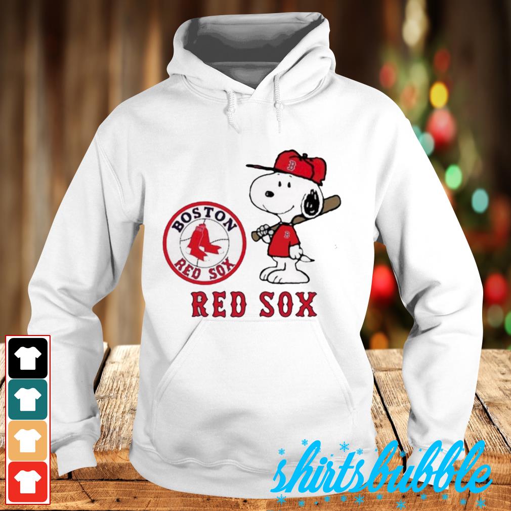 Snoopy Boston Red Sox baseball shirt - Shirts Bubble