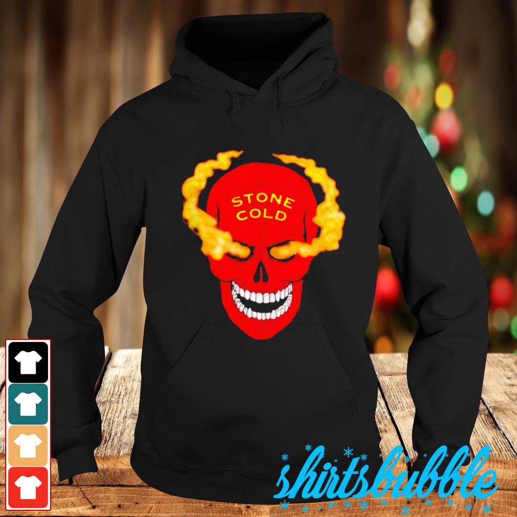 Stone cold deals red skull shirt