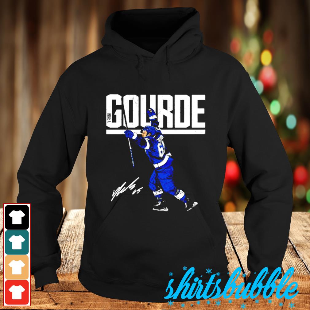 Yanni Gourde Hyper hockey player signature shirt - TeeJeep