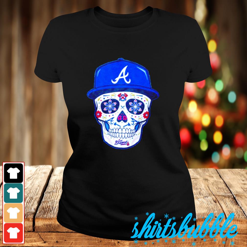 braves skull shirt