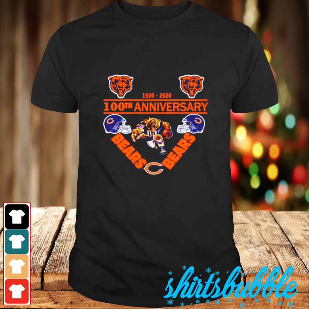 2020 Chicago Bears 100th Anniversary 1920-2020 Thanks For The