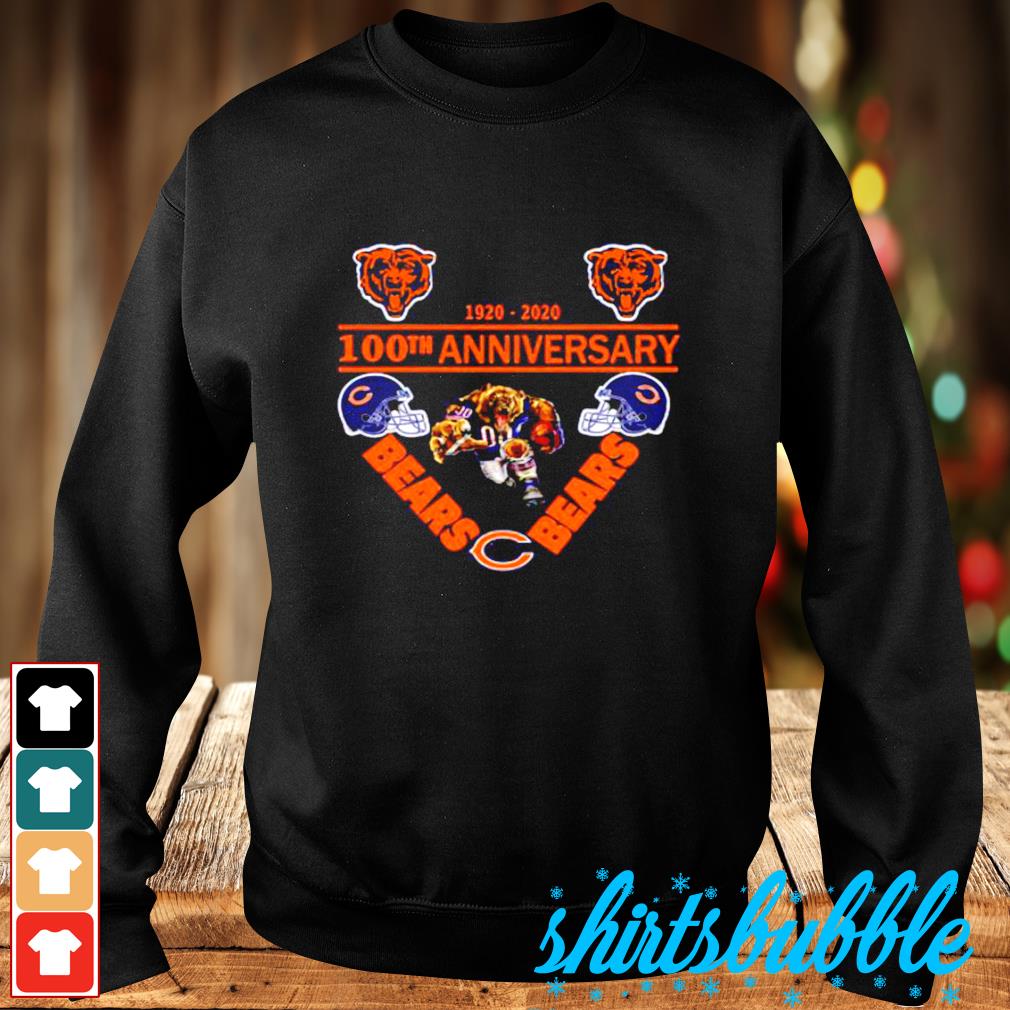 The Chicago Bears 100th Anniversary 1920 2020 Thank You For The