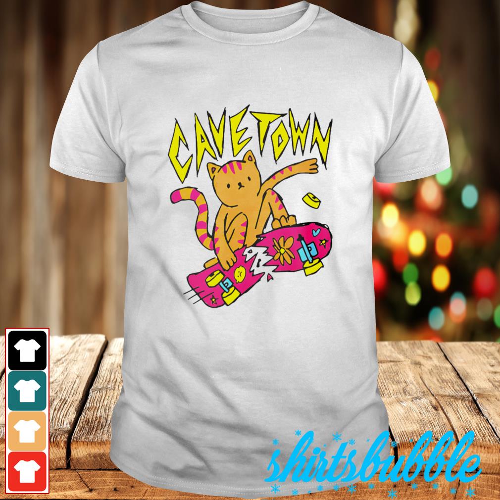 Best Cavetown cat break skateboard shirt - Shirts Bubble
