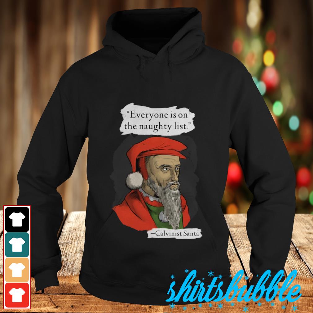 calvinist santa shirt