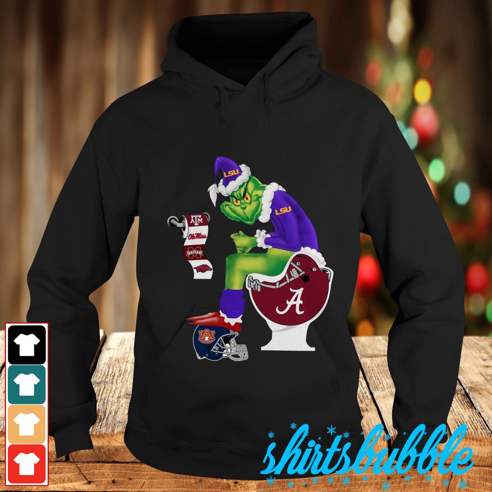 Santa Grinch Dallas Cowboys Toilet Christmas T-shirt, sweater, hoodie,  sweater, long sleeve and tank top