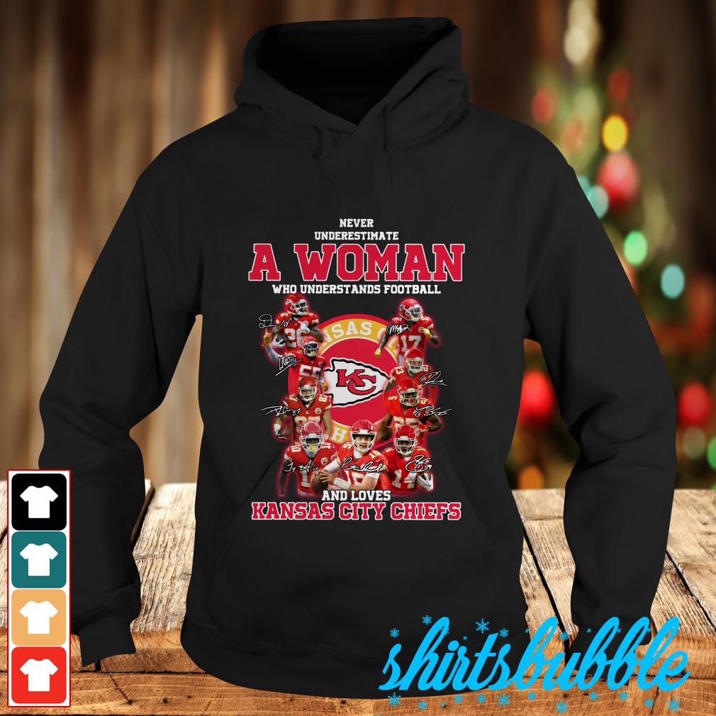 A Woman Who Understands Football Kansas City Chiefs Shirt, hoodie