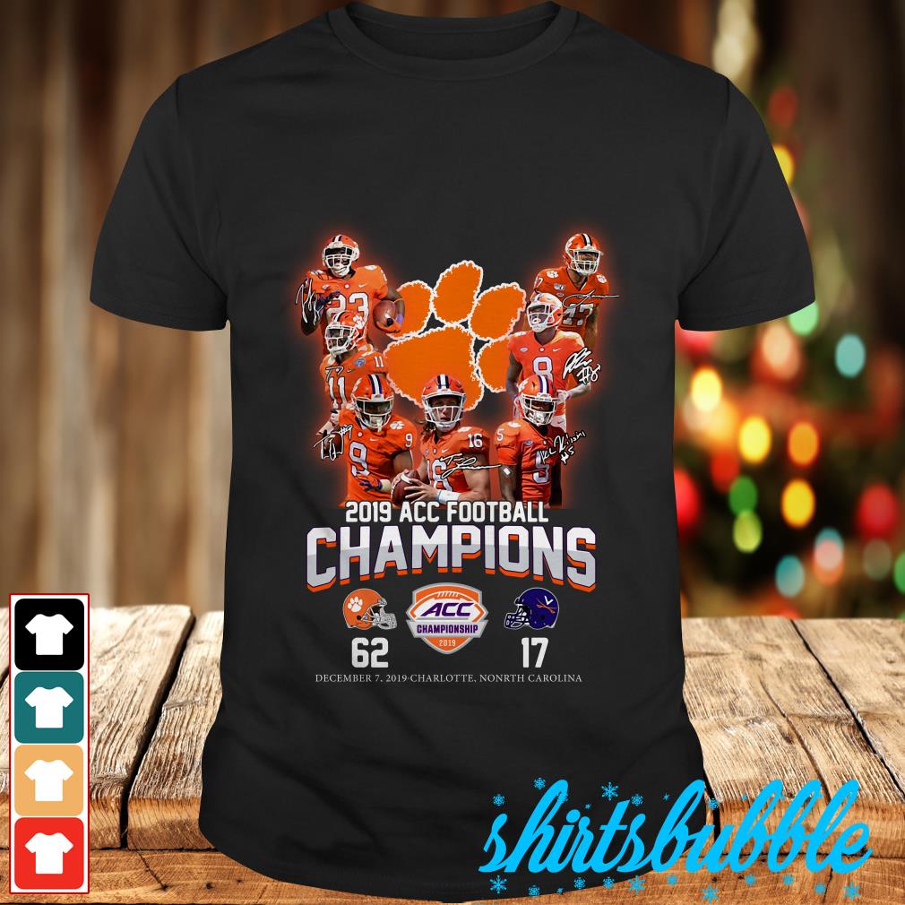 Clemson championship sales shirt 2019