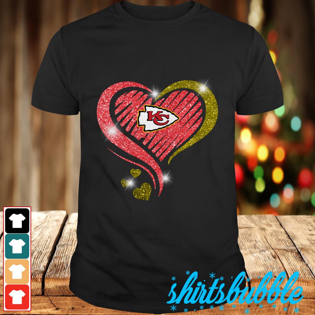 Kc chiefs hot sale heart shirt