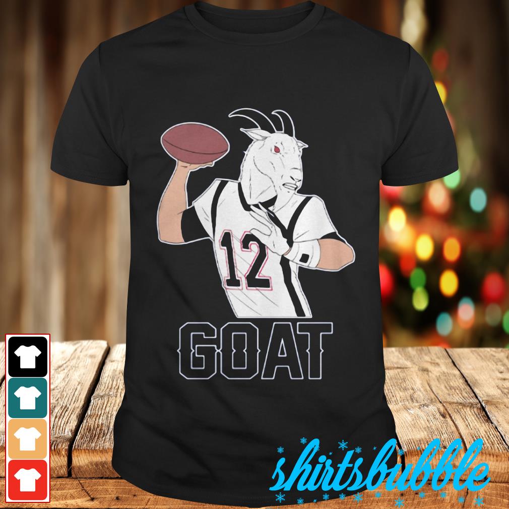 tom brady the goat shirt