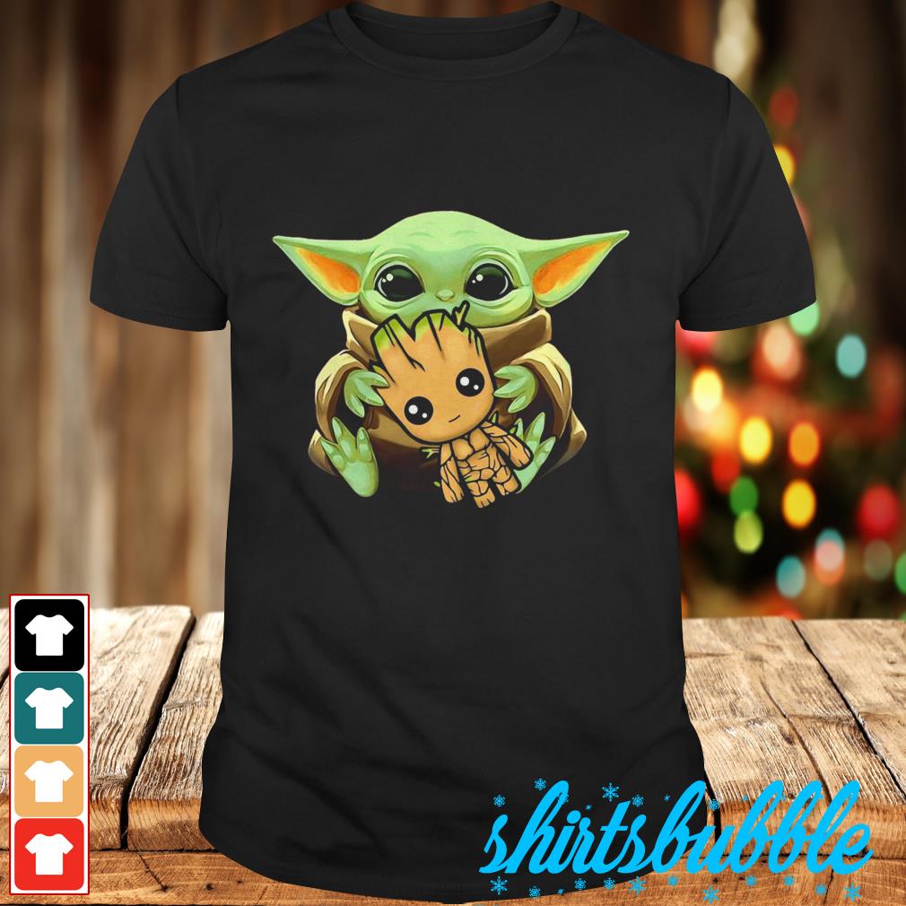 Baby Yoda Hug Dallas Cowboys Star Wars T-Shirt