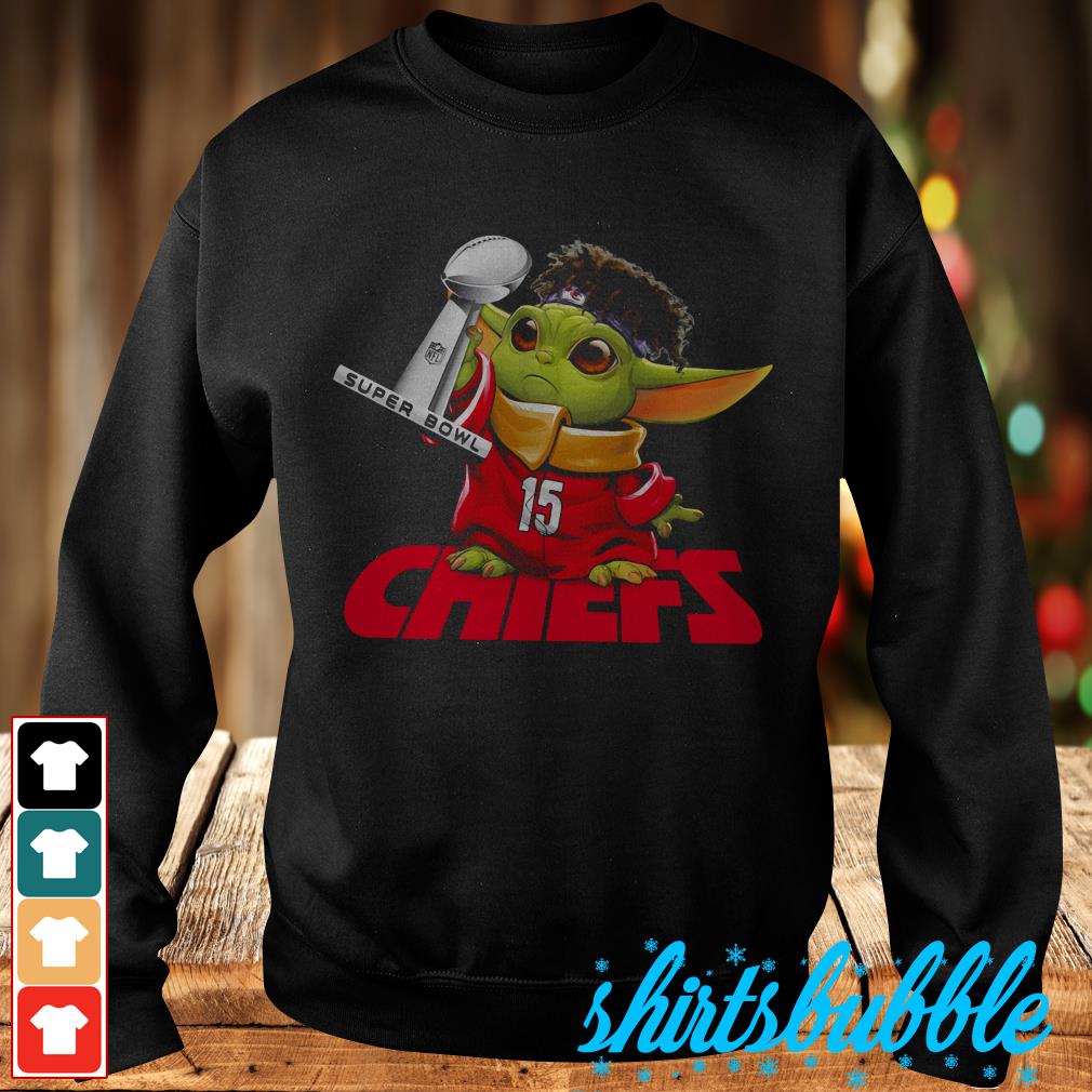 Buy Baby Yoda Patrick Mahomes Super Bowl Kansas City Chiefs shirt