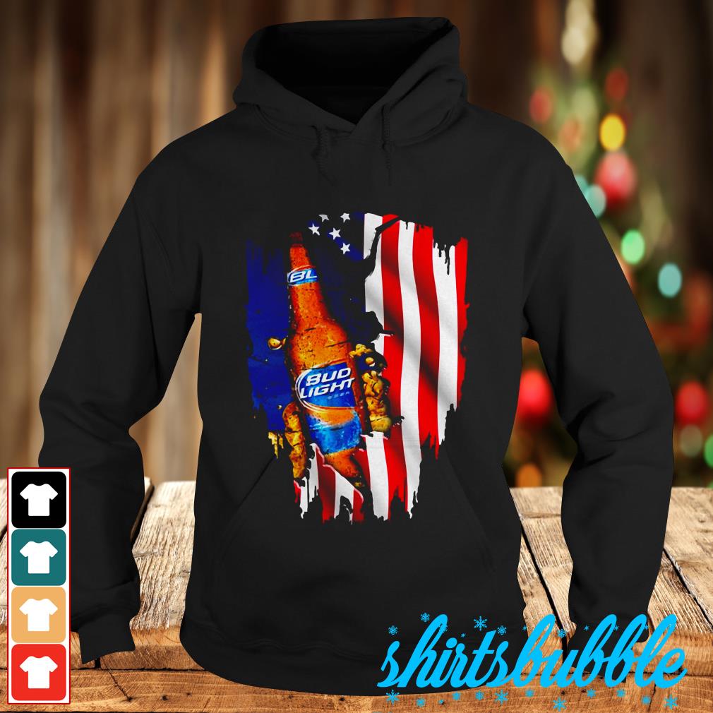 bud light american flag shirt