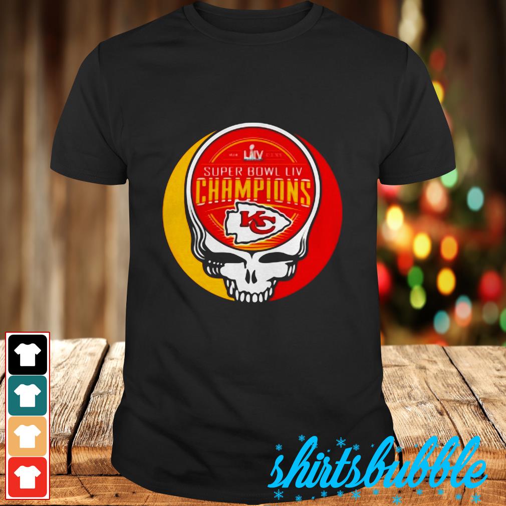 Grateful Dead Super Bowl LIV Champions Kansas City Chiefs shirt, hoodie,  sweater, ladies-tee and tank top