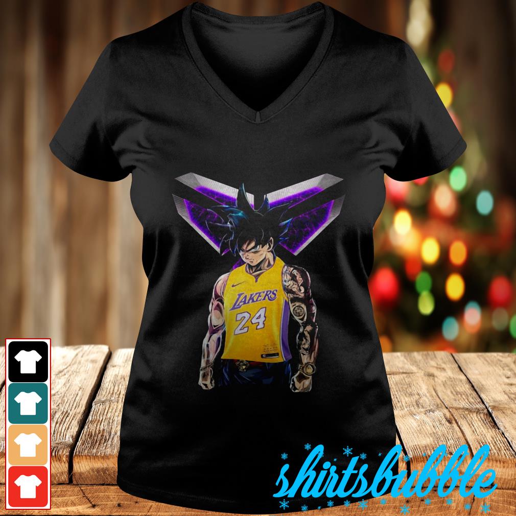 Dragon Ball Z Son Goku Kobe Bryant Los Angeles Lakers Mashup Shirt Hoodie Sweater Ladies Tee And Tank Top