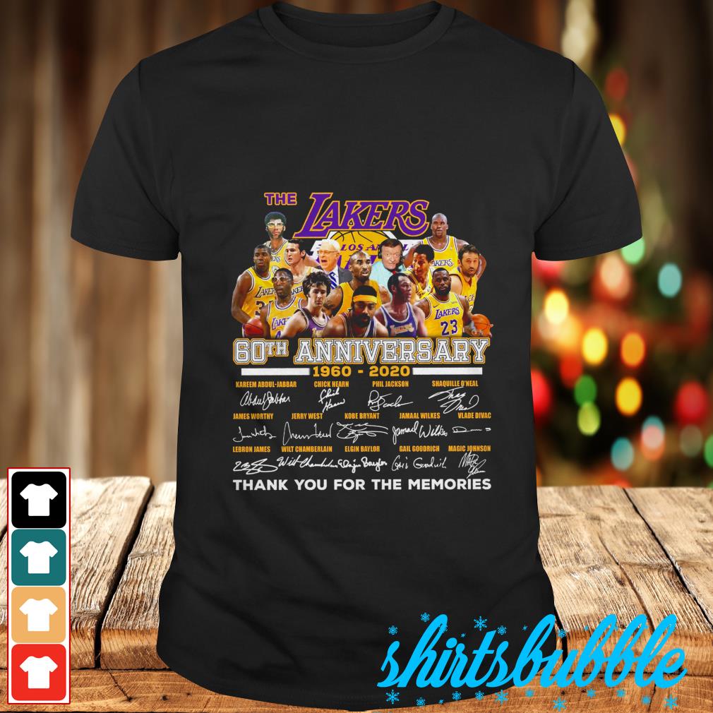lakers 60th anniversary jersey