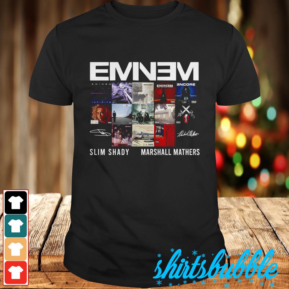 Eminem Slim Shady Marshall Mathers shirt, hoodie, sweater, ladies
