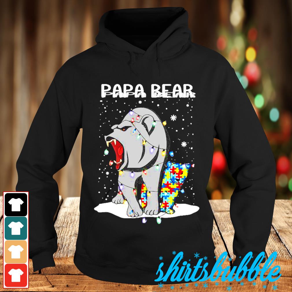 papa bear christmas shirt