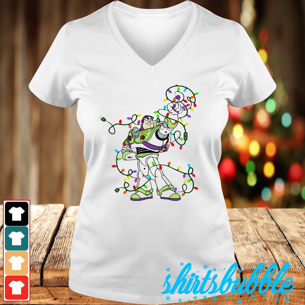 buzz lightyear christmas shirt